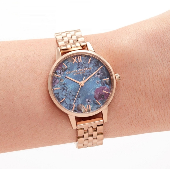 OLIVIA BURTON UNDER THE SEA ROSE GOLD WATCH - Picture 4 of 8